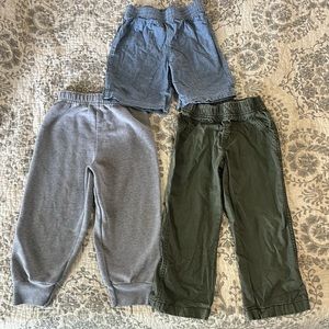 💚Boys 3T Pant Bundle Carters Garanimals Healthtex